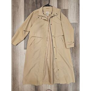 L.L. Bean Tan Trench Coat